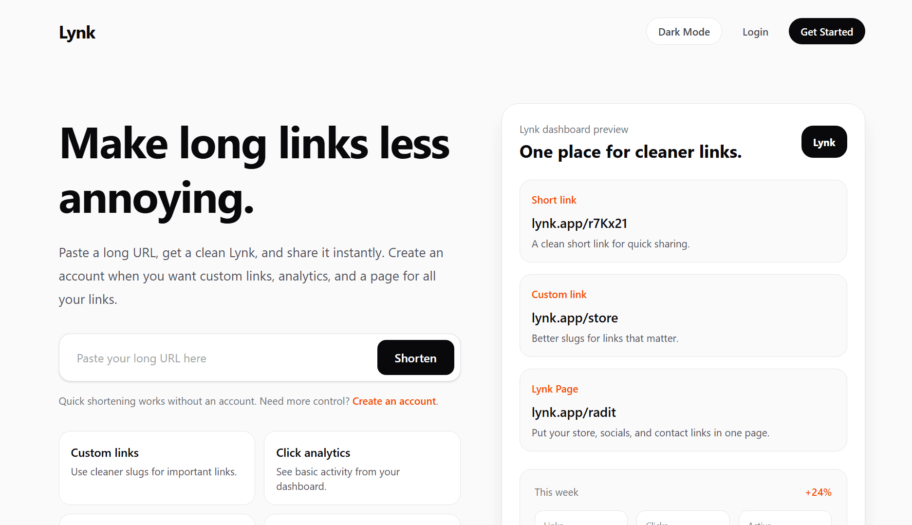 Lynk preview